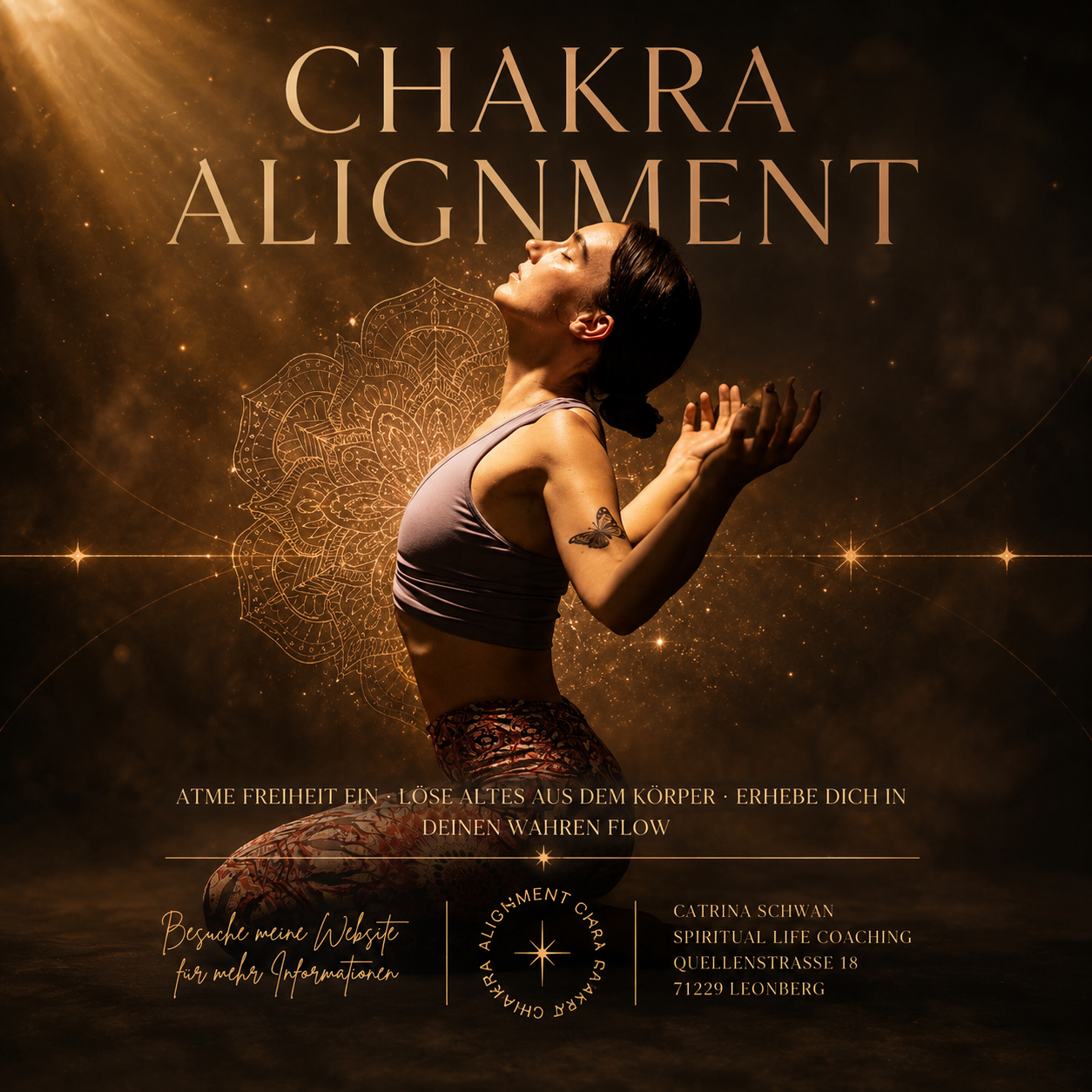 CHAKRA ALIGNMENT - Chakra Aufstellung
